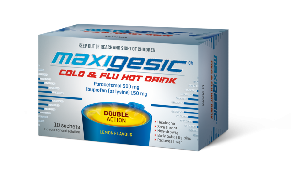 MAXIGESIC® COLD & FLU HOT DRINK