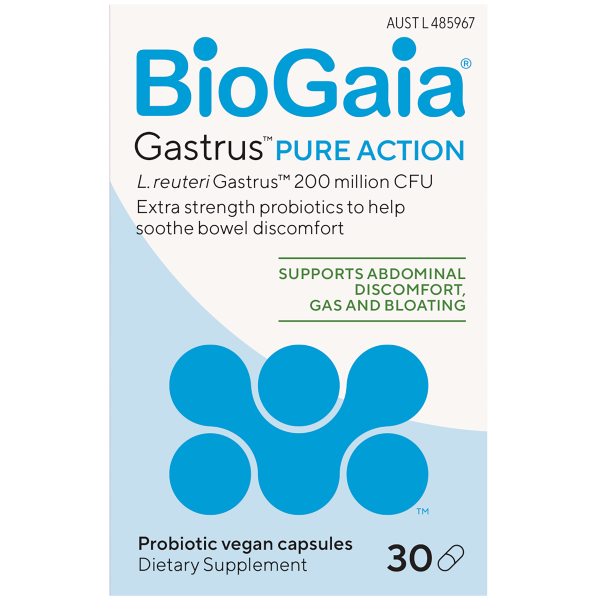 BIOGAIA GASTRUS PURE ACTION 2-PACK